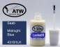 Preview: Saab, Midnight Blue, 43191LH: 20ml Lackstift, von ATW Autoteile West.